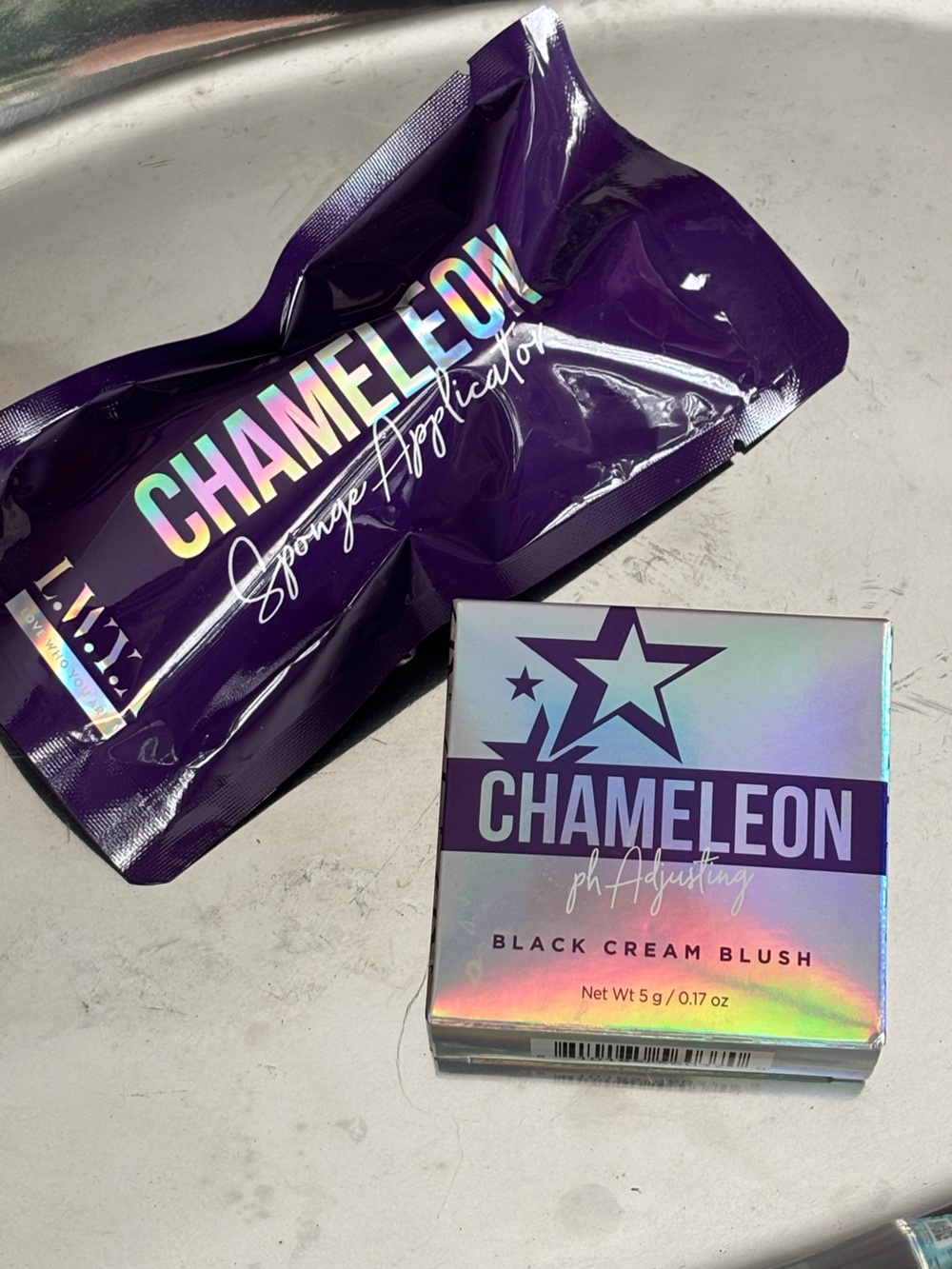 Chameleon pH Adjusting Blush & Sponge